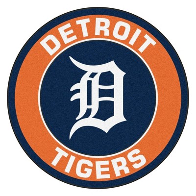 MLB Detroit Tigers 27"x27" Roundel Rug