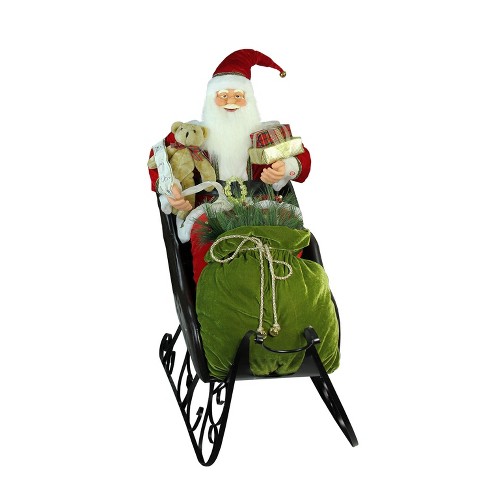 Northlight 4 Deluxe Animated Musical Santa Claus In Jeweled