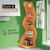 KTMBDW 5 Tier Bookshelf, Bookcase with Open Storage, Modern Tall Bookshelves Organizer, Floor Standing Book Shelf for Bedroom, Living Room,Home Office - 4 of 4