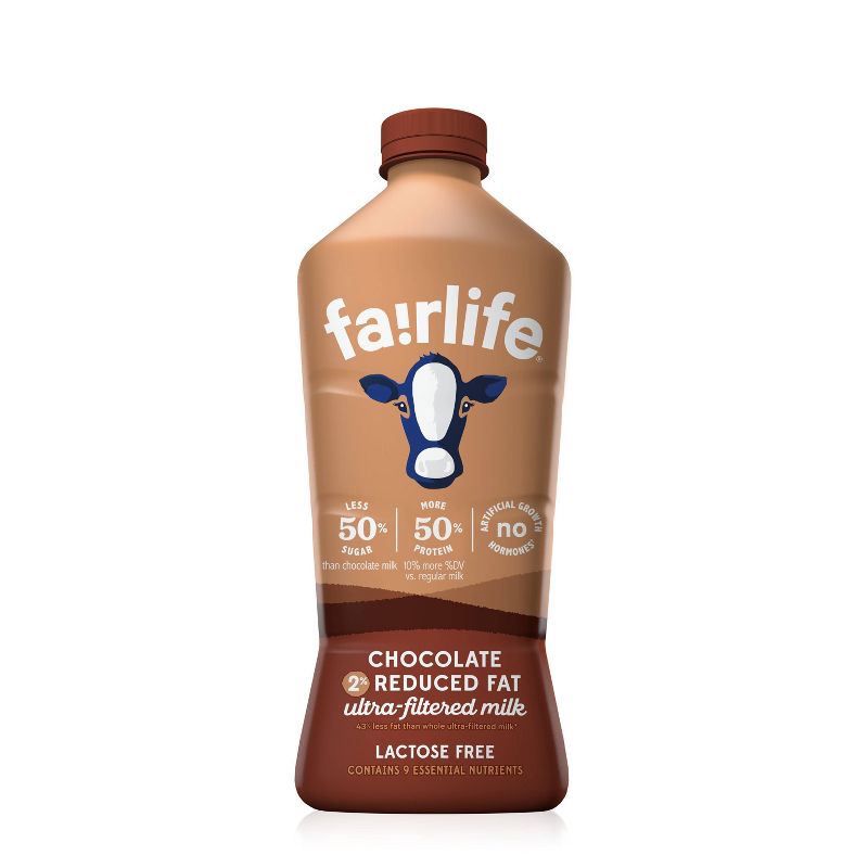 Fairlife Lactose-Free 2% Chocolate Milk - 52 fl oz, 1 of 14