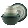COOK WITH COLOR Mixing Bowls with Lids 12 Piece Set SAGE - 2 of 3