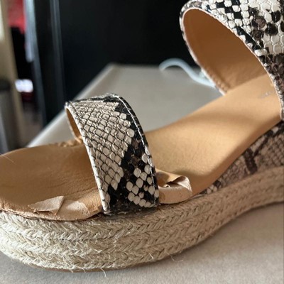 Target on sale snakeskin sandals