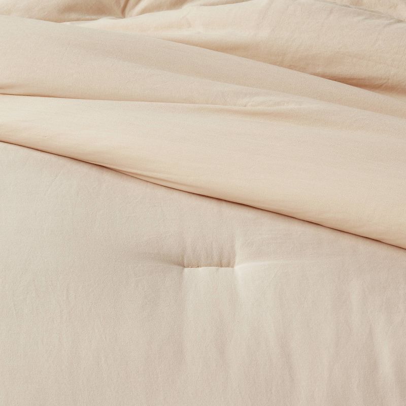 Washed Cotton Sateen Comforter and Sham Set - Threshold™, 5 of 9