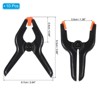 Unique Bargains Plastic Flexible Anti-slip DIY Project Craft Spring Clamps 10 Pcs - 2 of 4
