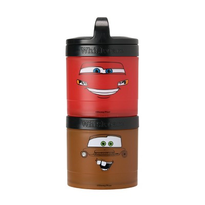 Whiskware Stackable 2 Food Storage Jar Snack Pack - Disney Cars