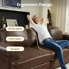 XIZZI 3 Seater Sofa Couch with Deep Seats, Modern Upholstered Sofa with Armrests, Comfy Couches for Living Room, Bedroom and Office - 4 of 4