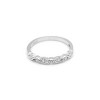 Zarina Anniversary Band Ring for Women Sterling Silver Cz Ginger Lyne Collection - 2 of 4