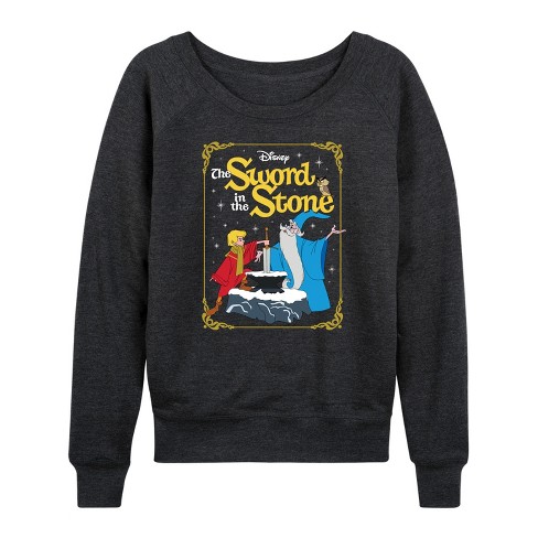 Women's - Disney - Sword In The Stone Lightweight French Terry Slouchy - image 1 of 4