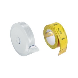 Unique Bargains Retractable Fiber ABS Plastic Cloth Sewing Soft Tape Measure 2 Pcs - 1 of 4