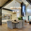 24-lights Chandelier,wagon Wheel Chandelier With Glass Shade - 2 of 4