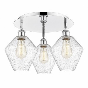 Cindyrella - 3 Light Flush Mount In Industrial Style-11 Inches Tall and 19.75 Inches Wide - 1 of 1