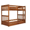 PAGED Simple Wooden Bunk Bed Loft Bed, Twin over Twin Bed Frame with Storage Drawers, Ladder and Guardrail for Kids, Teens, Adults - 4 of 4