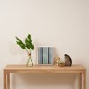 Sheila Wenzel-Ganny Lavender Mint Blue Stripes Art Canvas - Society6 - 3 of 4