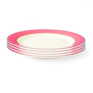 Spode Kit Kemp Dinner Plate, 11.5” Calypso Platter, Set of 4, Made from Porcelain, Dishwasher and Microwave Safe, Vibrant Dinnerware - 1 of 4