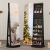 Vlsrka 360° Swivel Free-Standing Jewelry Armoire Cabinet with Mirror - 2 of 4