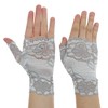 Unique Bargains Breathable Flower Manicure Gloves 1 Pair - 4 of 4