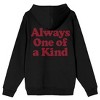Dr Pepper “Always One Of A Kind” Men’s Black Double-Sided Zip-Up Hoodie - 4 of 4