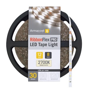 Armacost Lighting RibbonFlex Pro 12V White LED Strip Light Tape 30 LED/m Cabinet Lights - 1 of 1