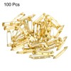 Unique Bargains Metal DIY Blankets Crafts Brooch Making Sewing Safety Pins 100 Pcs - 3 of 4