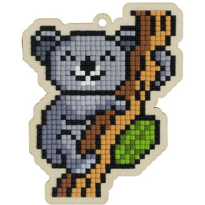 Crafting Spark Koala on Branch WWP401 Diamond Painting on Plywood
