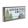 Stupell Industries Adventure Awaits Camping Scene, 31" x 14" - 3 of 4