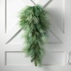 30"H Sullivans Artificial Light Green Frosted Pine Christmas Swag, Indoor Christmas Decor - 3 of 3