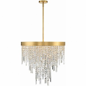 Crystorama Lighting Winfield 6 - Light Chandelier in  Antique Gold - 1 of 4