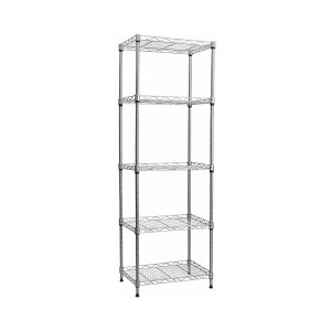 Vtec Trading Silver 5-Wire Shelving Metal Storage Rack - 1 of 3