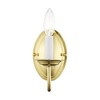 Livex Lighting Home Basics 1 - Light Wall Light in  Polished Brass - 3 of 4
