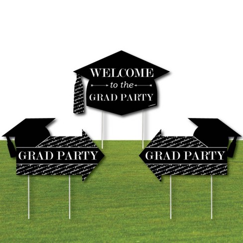 Big Dot Of Happiness Graduation Cheers - 2 Graduation Party Arrows And ...