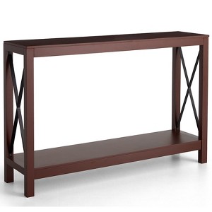 The Lakeside Collection Console Table with X Design Sides - 1 of 1