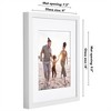 Americanflat Gallery-Style Picture Frame with Mat to Secure Artwork, Prints, and Photos - 2 of 4