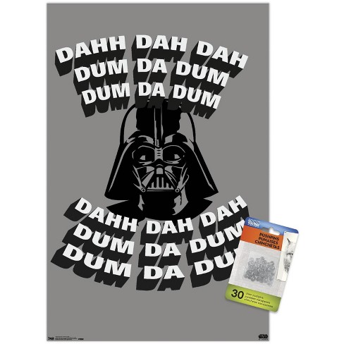 Trends International Star Wars: Saga - Dahh Dah Dah Unframed Wall Poster Prints - image 1 of 4