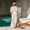 Women's Bohemian Chic Embroidered Maxi Dress - Cupshe - 3 of 4