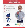 PJ Masks Gekko Owlette Catboy Toddler Boys Fleece Zip Up Hoodie Toddler to Big Kid - 3 of 4