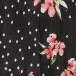 black patch floral