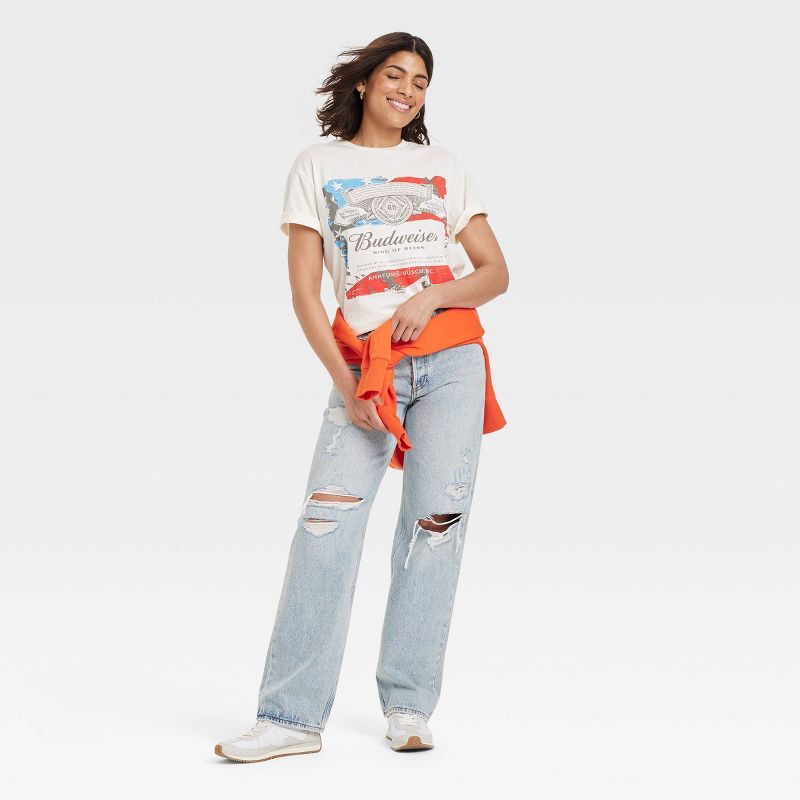Women's Mid-Rise 90's Baggy Jeans - Universal Thread™, 5 of 17