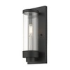 Livex Lighting Hillcrest 1 - Light Wall Light in  Textured Black - 3 of 4