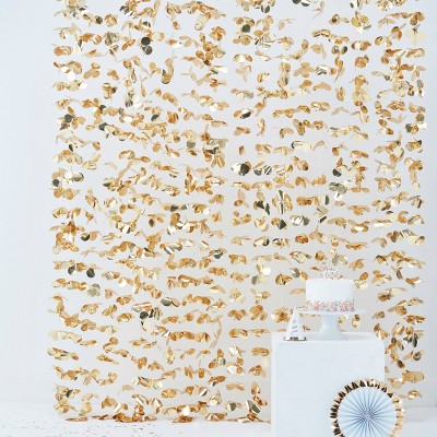 Ginger Ray Gold Photo Booth Backdrop Pick And Mix