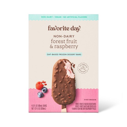 Non-Dairy Vegan Oat Based Forest Fruit Frozen Dessert Bar - 4ct - Favorite Day™ - image 1 of 2