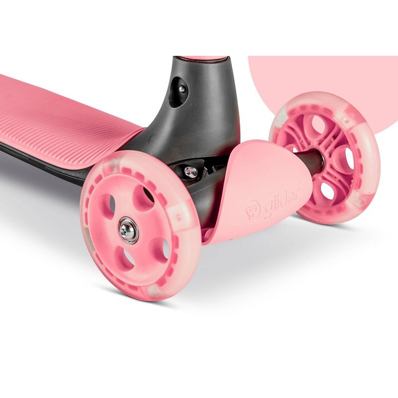 Yvolution Y Glider Kiwi 3 Wheel Kick Scooter with Light-Up Wheels, 6 of 12