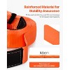 VEVOR Heavy Duty Tow Strap Recovery Kit 3 in x 30 ft (MBS-36,000 lbs) Tree Saver Winch Strap, Triple Reinforced Loop , 3/4" D-Ring Shackles,Orange - 4 of 4