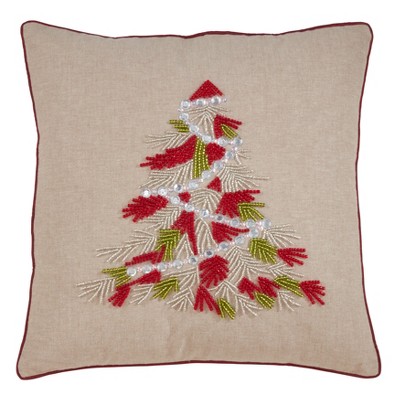 Sykting Embroidery Throw Pillow Case 18x18 Christmas Pillow Cover set – By  Harrington