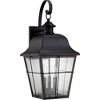 Quoizel Lighting Millhouse 3 - Light Sconce in  Mystic Black - 3 of 4