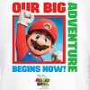 Juniors Womens The Super Mario Bros. Movie Mario Our Big Adventure Begins Now T-Shirt - 2 of 4