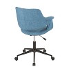 Vintage Flair Mid Century Modern Office Chair - Lumisource - image 3 of 4