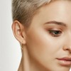 EVERLY JEWELRY | 14k Gold Hoop Earrings - Multiple Metal Color Options - 4 of 4