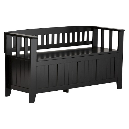 Normandy Solid Wood Entryway Storage Bench Wyndenhall Target