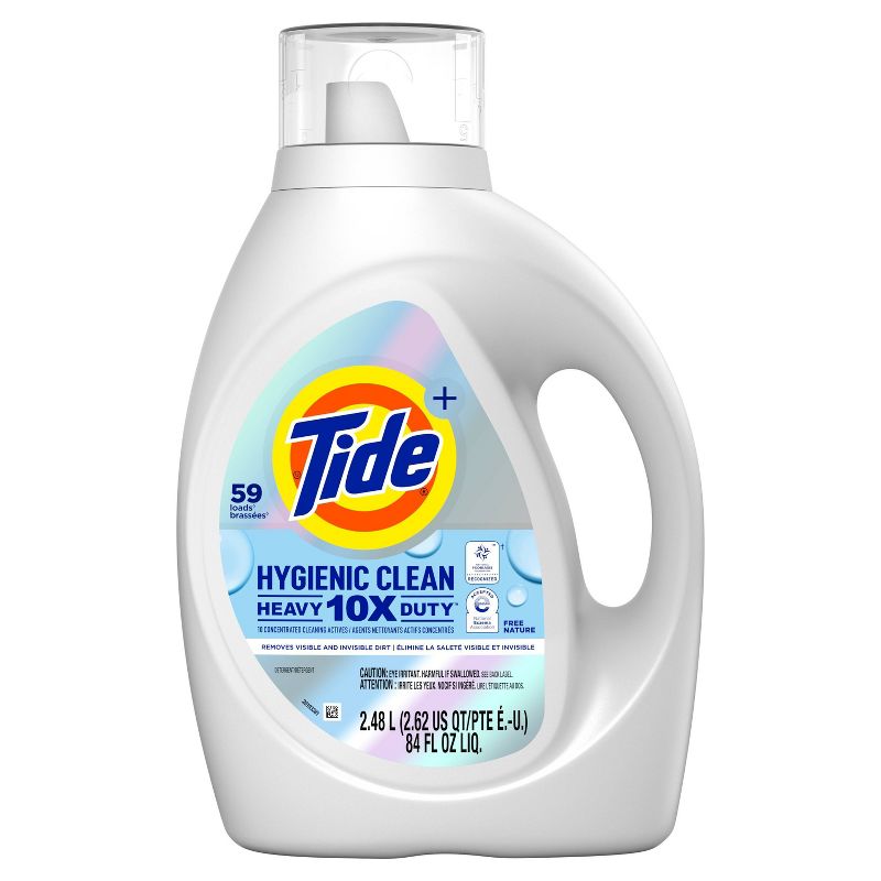 Tide Free & Gentle High Efficiency Hygienic Clean Heavy Duty Laundry Detergent Liquid Soap, 3 of 11