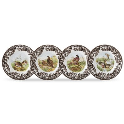 Spode Woodland Canape Plates - Set of 4 - Perfect for Thanksgiving